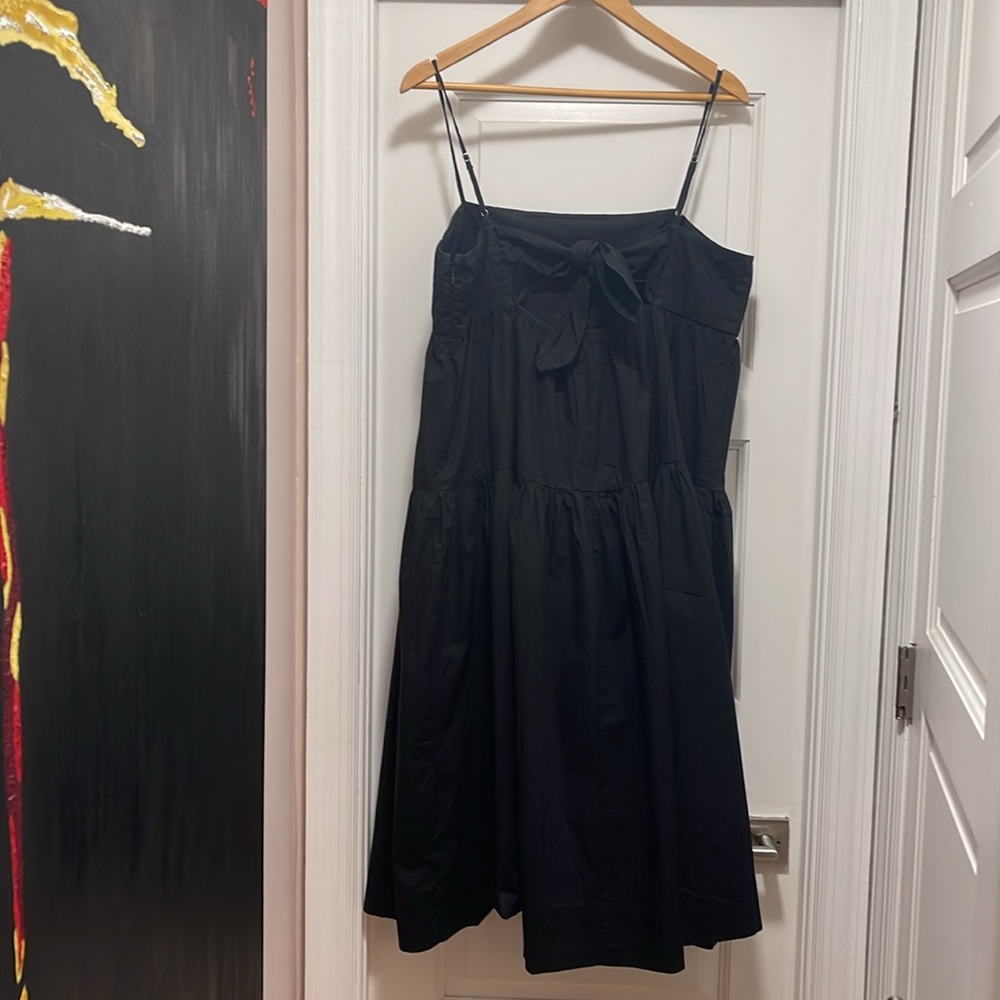 J. Crew tie back cotton poplin dress - Picture 5 of 7